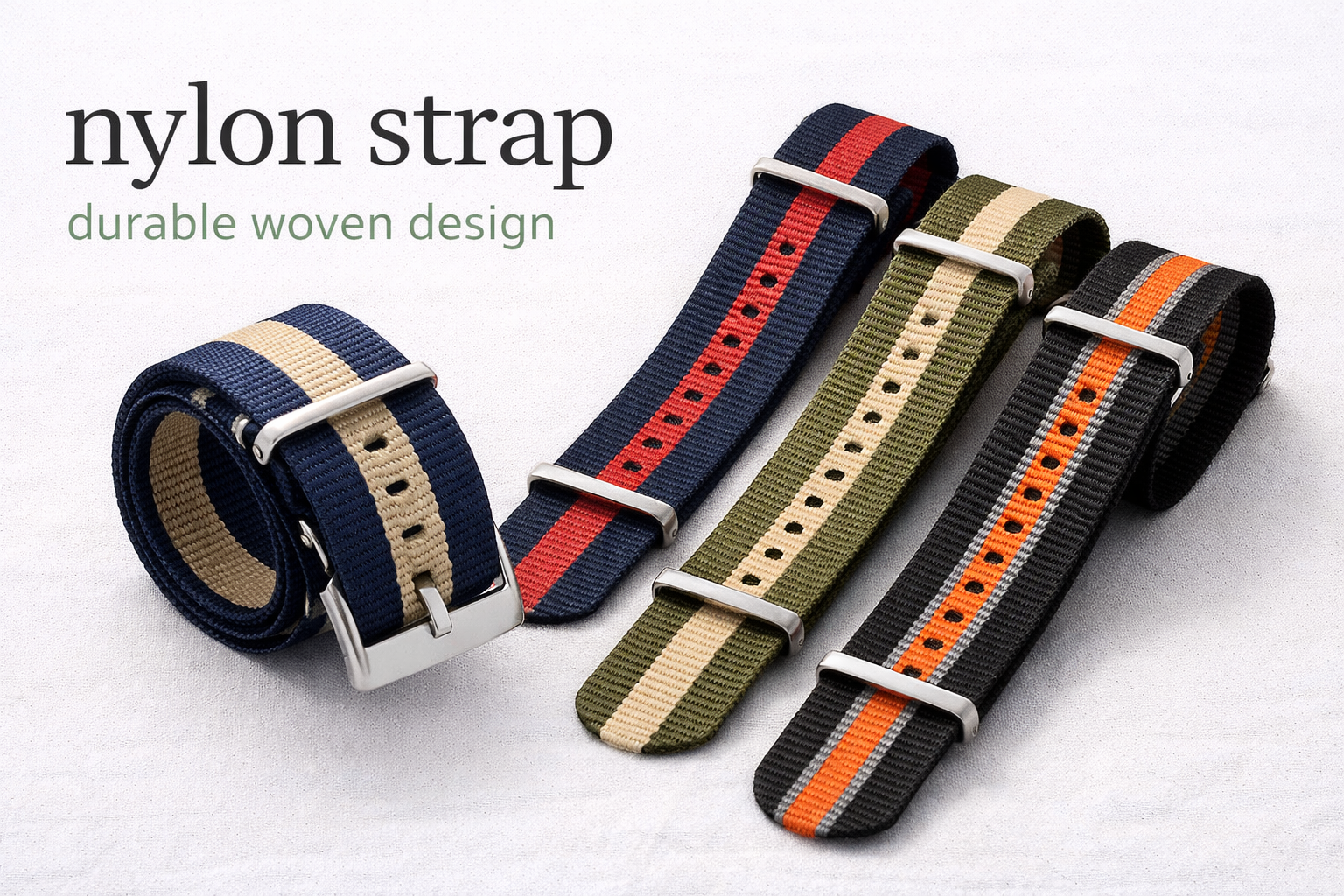 Nylon straps